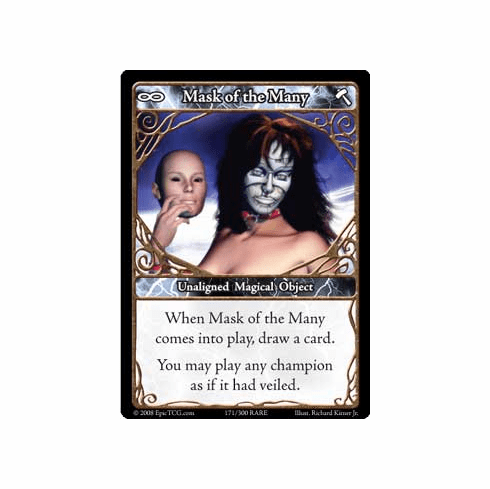 EPIC Tcg Single Mask of the Many Card
