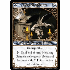 EPIC Tcg Single Menacing Statue Card