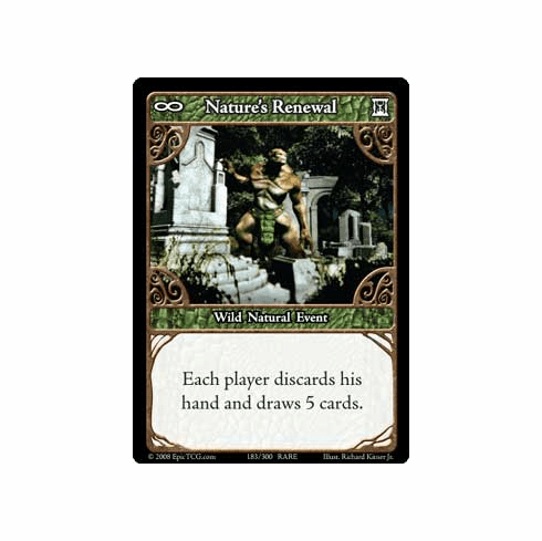 EPIC Tcg Single Nature's Renewal Card