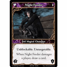 EPIC Tcg Single Night Feeder Card