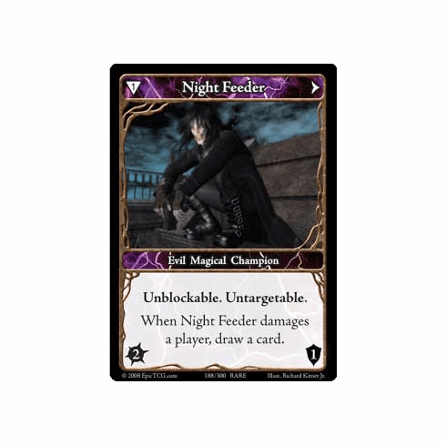 EPIC Tcg Single Night Feeder Card