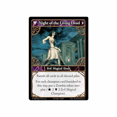 EPIC Tcg Single Night of the Living Dead Card