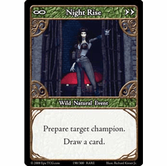 EPIC Tcg Single Night Rise Card