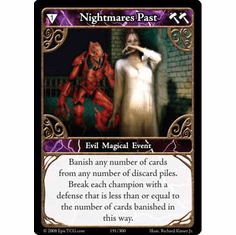 EPIC Tcg Single Nightmare's Past Card
