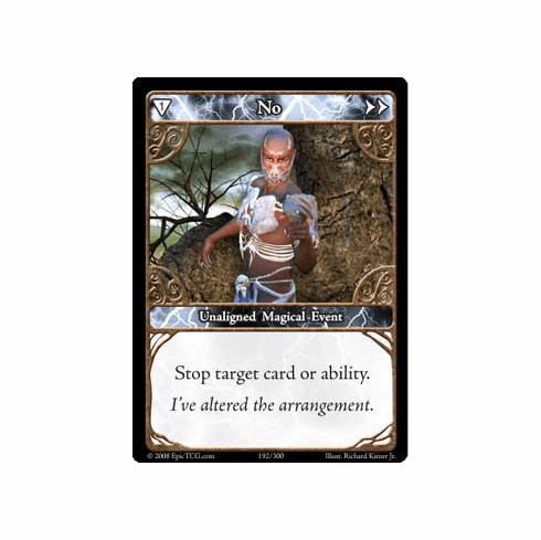 EPIC Tcg Single No Card