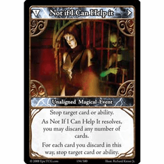 EPIC Tcg Single Not if I Can Help It Card