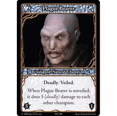 EPIC Tcg Single Plague Bearer Card