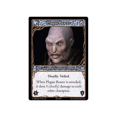 EPIC Tcg Single Plague Bearer Card