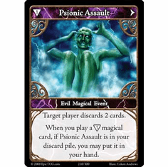 EPIC Tcg Single Psionic Assault Card