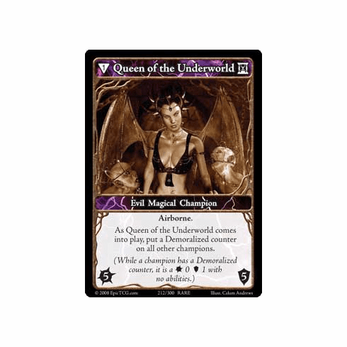 EPIC Tcg Single Queen of the Underworld Card