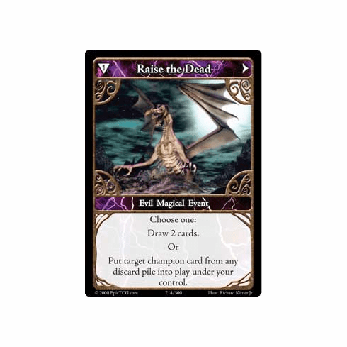 EPIC Tcg Single Raise the Dead Card