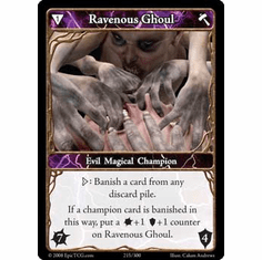 EPIC Tcg Single Ravenous Ghoul Card