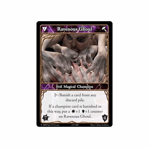 EPIC Tcg Single Ravenous Ghoul Card