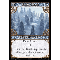 EPIC Tcg Single Reality Check Card