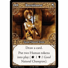 EPIC Tcg Single Recruitment Card