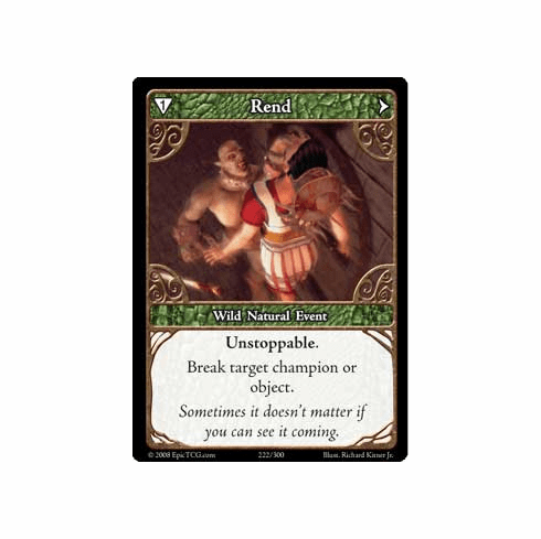 EPIC Tcg Single Rend Card