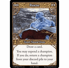 EPIC Tcg Single Rescue Card