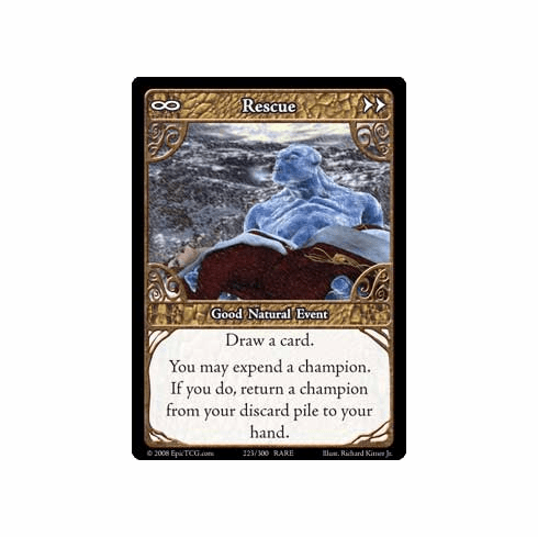 EPIC Tcg Single Rescue Card
