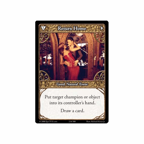 EPIC Tcg Single Return Home Card