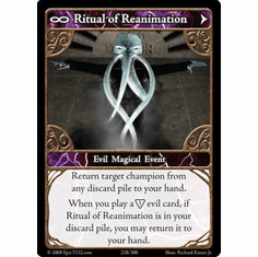 EPIC Tcg Single Ritual of Reanimation Card