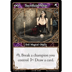 EPIC Tcg Single Sacrificial Altar Card