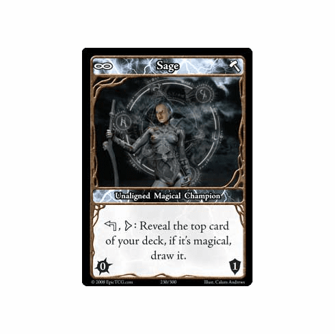 EPIC Tcg Single Sage Card