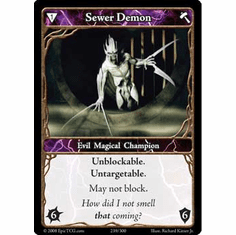 EPIC Tcg Single Sewer Demon Card