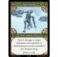 EPIC Tcg Single Snowblind Card