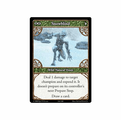 EPIC Tcg Single Snowblind Card