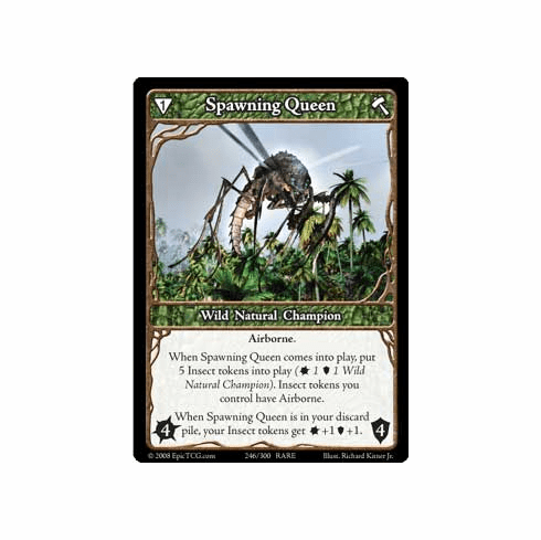 EPIC Tcg Single Spawning Queen Card