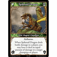 EPIC Tcg Single Spiketail Dragon Card