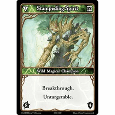 EPIC Tcg Single Stampeding Spirit Card