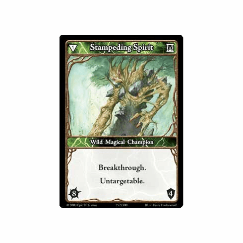 EPIC Tcg Single Stampeding Spirit Card