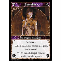 EPIC Tcg Single Succubus Card