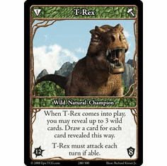 EPIC Tcg Single T Rex Card