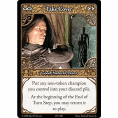 EPIC Tcg Single Take Cover Card