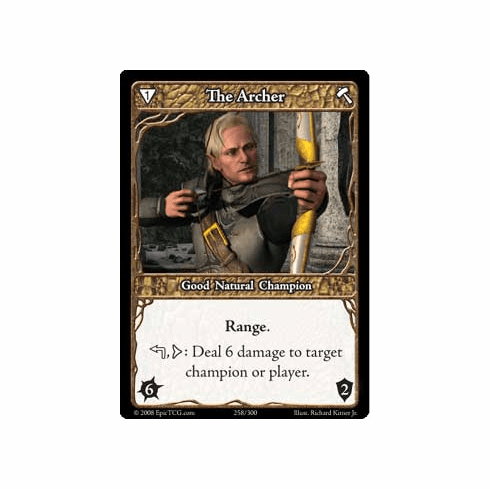 EPIC Tcg Single The Archer Card