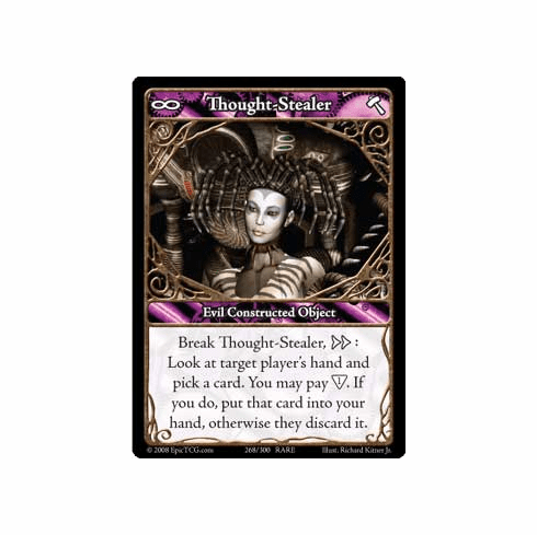 EPIC Tcg Single Thought Stealer Card