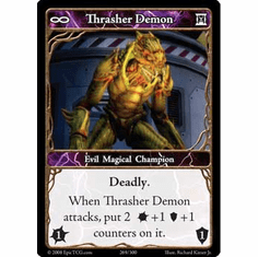 EPIC Tcg Single Thrasher Demon Card