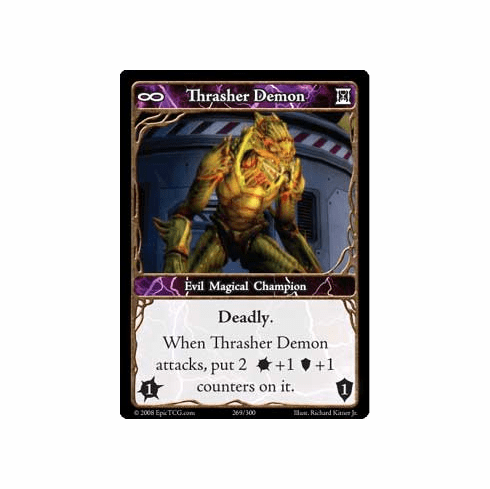 EPIC Tcg Single Thrasher Demon Card
