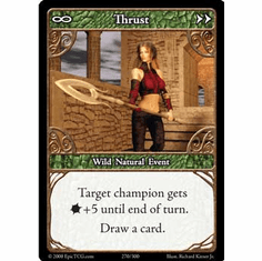 EPIC Tcg Single Thrust Card