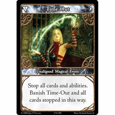 EPIC Tcg Single Time Out Card