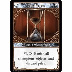 EPIC Tcg Single Timekeeper Card