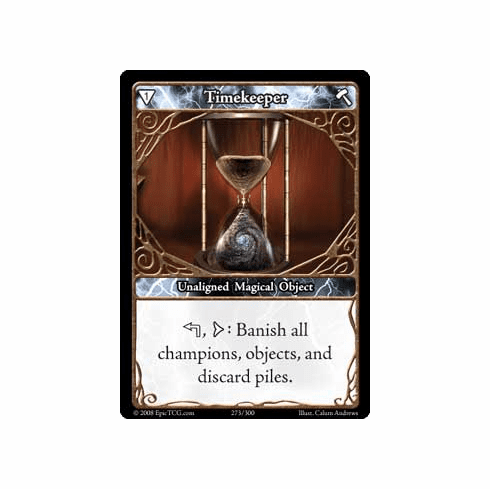 EPIC Tcg Single Timekeeper Card