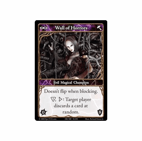 EPIC Tcg Single Wall of Horrors Card