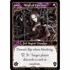 EPIC Tcg Single Wall of Horrors Card