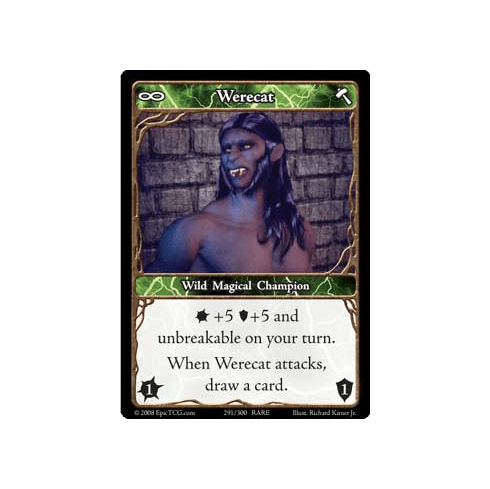 EPIC Tcg Single Werecat Card