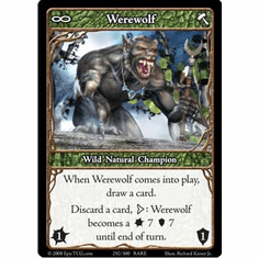 EPIC Tcg Single Werewolf Card