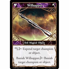 EPIC Tcg Single Willsapper Card