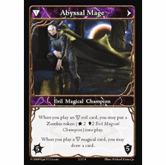EPIC Tcg Time Wars Abyssal Mage Single Card